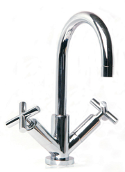 Helix "X" Head Mono Basin Mixer